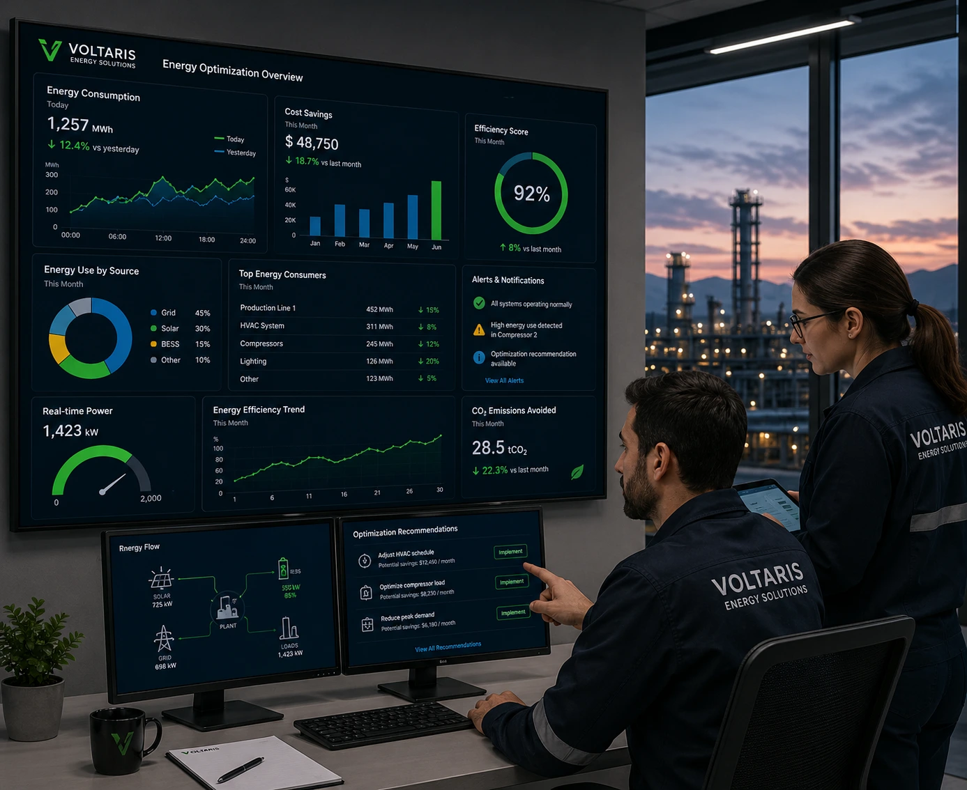 Energy Optimization and Efficiency